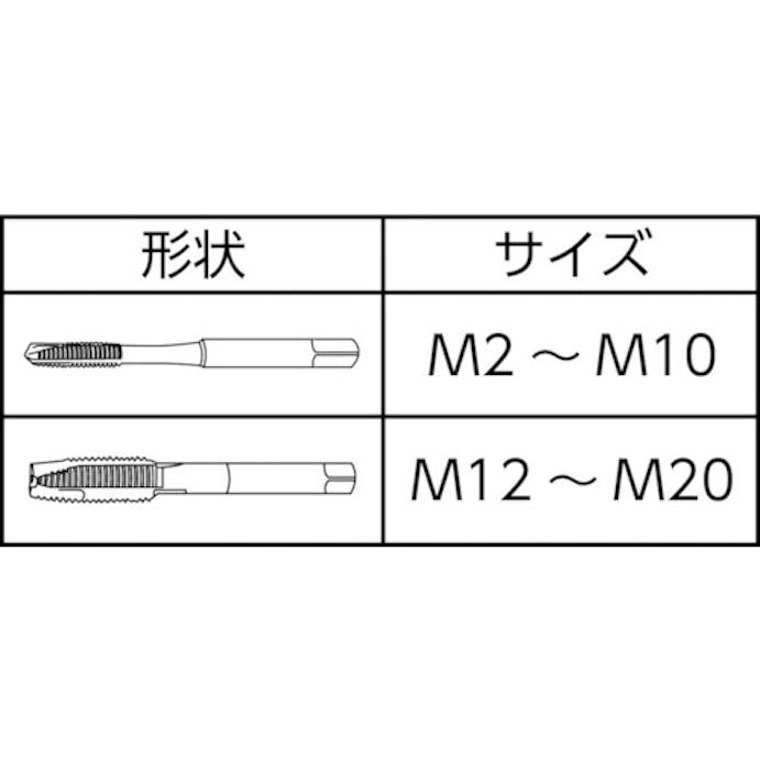 【CAINZ-DASH】グーリングジャパン ＴｉＡｌＮ　ポイントタップ　高能率用　並目　Ｍ４Ｘ０．７ 4470-M4.0X0.7【別送品】