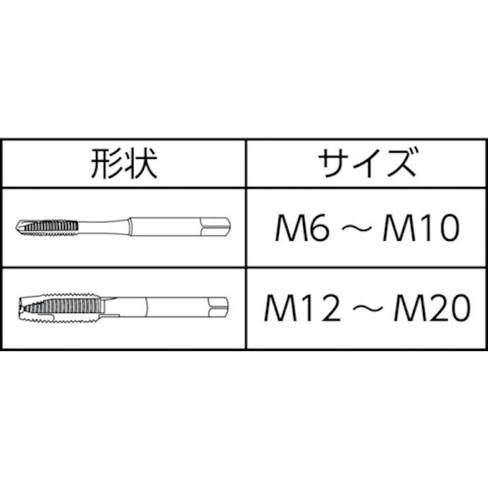 【CAINZ-DASH】グーリングジャパン ＴｉＡｌＮ　ポイントタップ　高能率用　細目　Ｍ６Ｘ０．７５ 4471-M6.0X0.75【別送品】