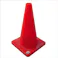PVC カラーコーン 450 赤