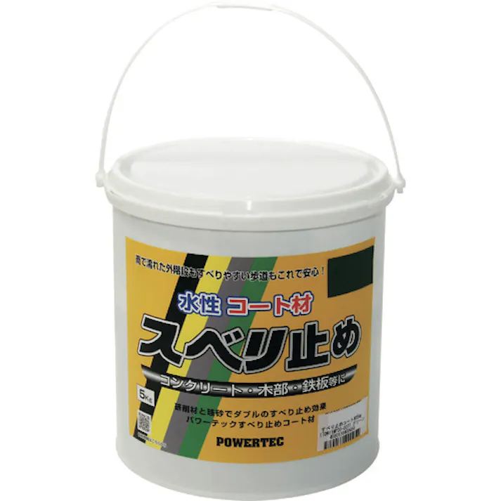 【CAINZ-DASH】インダストリーコーワ すべり止めコート材 ブラック 5kg 17637【別送品】