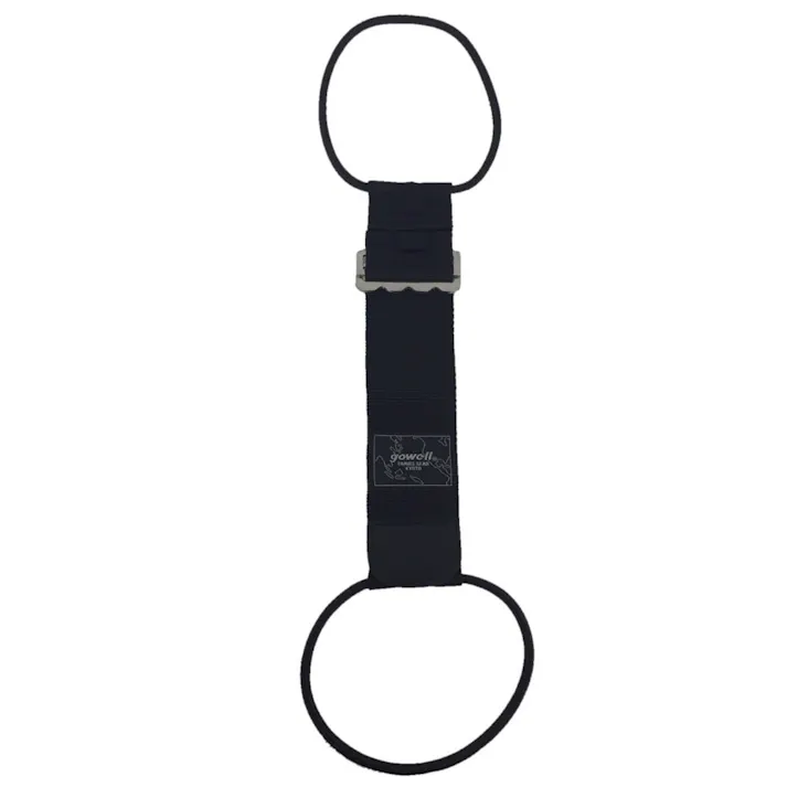 バッグとめるベルトプラス ブラック