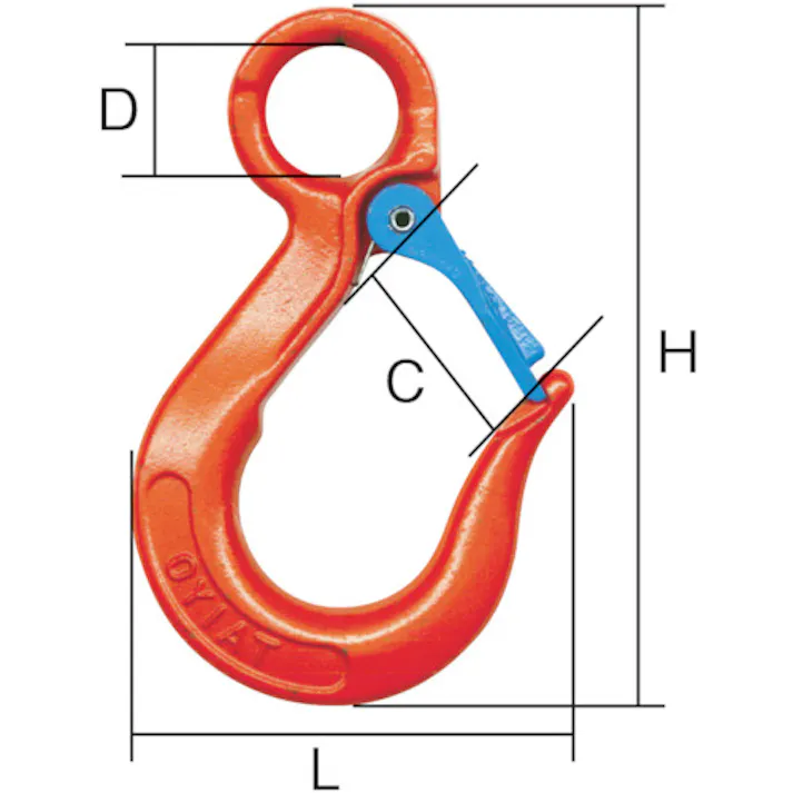 【CAINZ-DASH】大洋製器工業 Vフック用 外れ止め金具 0.63t用(1004861) VHKS0.63【別送品】