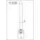 【CAINZ-DASH】大洋製器工業 強力長シャックル(ランヤード捻じ込みタイプ) 5t(1005019) TSLSR-5【別送品】