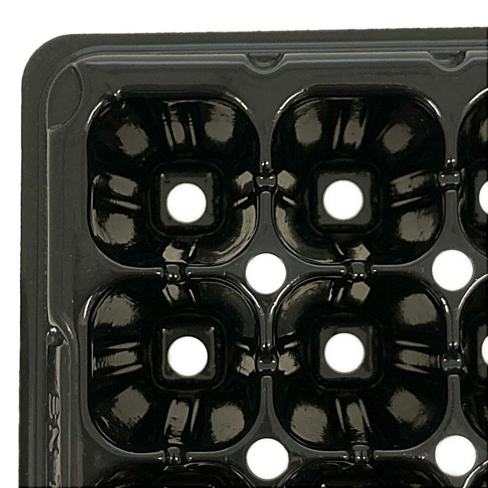 シンセイ 手植え用プラグトレー128穴黒 | 播種・育苗資材 通販