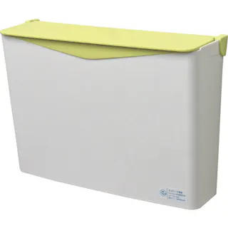 【CAINZ-DASH】積水テクノ成型 リサイクルペーパーポケット フタ付 白 SRPPSWG【別送品】