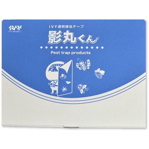 大協技研工業 透明捕虫テープ影丸くん 50枚入り IVY9850 防虫テープ 大協技研工業 透明捕虫テープ影丸くん 50枚入り IVY9850 防虫テープ