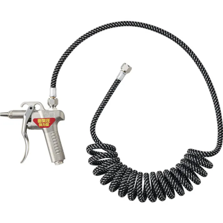 【CAINZ-DASH】WTBワタベコーポレーション 糸巻きコイルホースエアーダスターガンセット E80-03T【別送品】