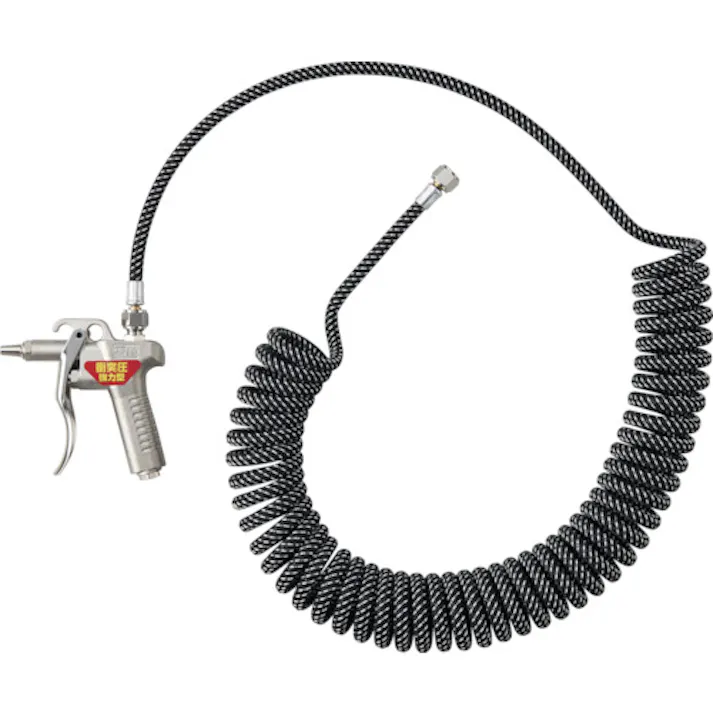 【CAINZ-DASH】WTBワタベコーポレーション 糸巻きコイルホースエアーダスターガンセット E80-07T【別送品】