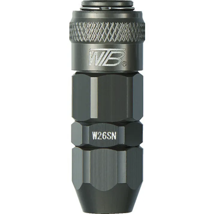 【CAINZ-DASH】WTBワタベコーポレーション 金属製カップリング ミニマグカプラー ソケット 適合ホース内径×外径6.5×10mm W26SN【別送品】