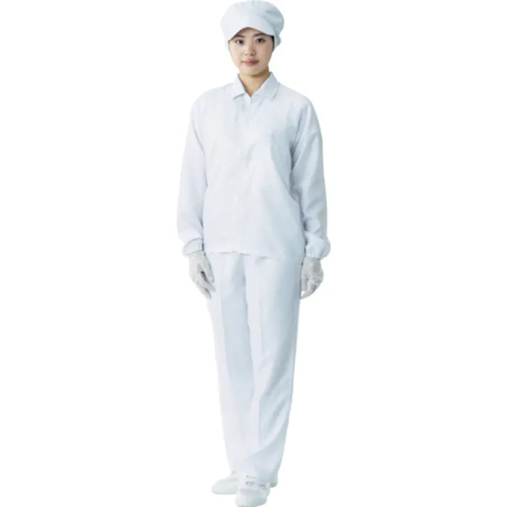 【CAINZ-DASH】東洋リントフリー クリーンスーツ 上着 LL FH249C-01-LL【別送品】