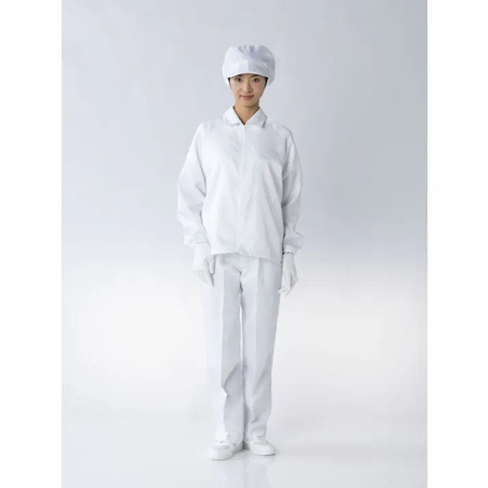 【CAINZ-DASH】東洋リントフリー クリーンスーツ 上着 LL FH249C-01-LL【別送品】