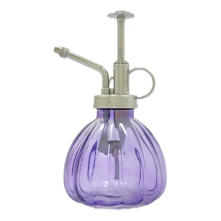 ガラス霧吹き パステルパープル