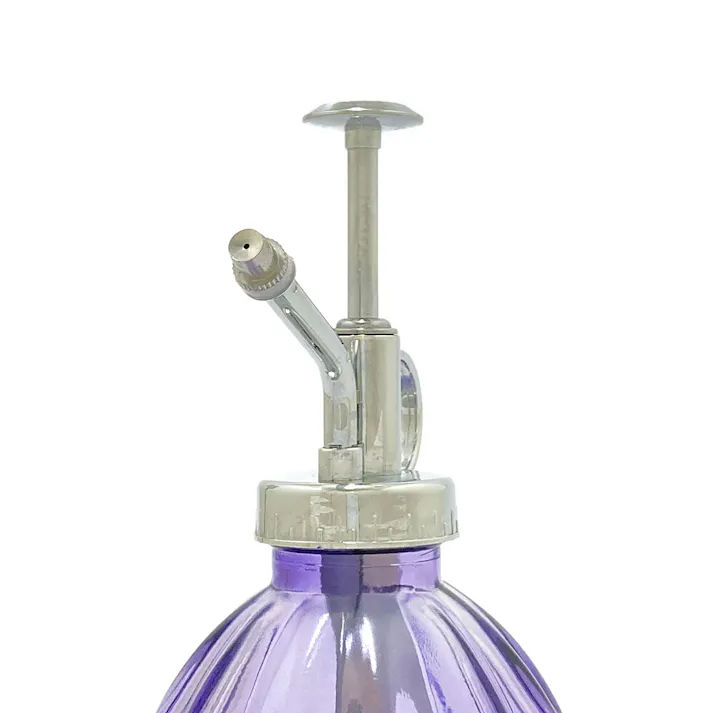 ガラス霧吹き パステルパープル