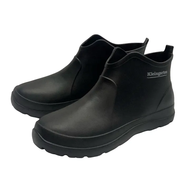 軽量ガーデンブーツショート LL ブラック LB-405BK