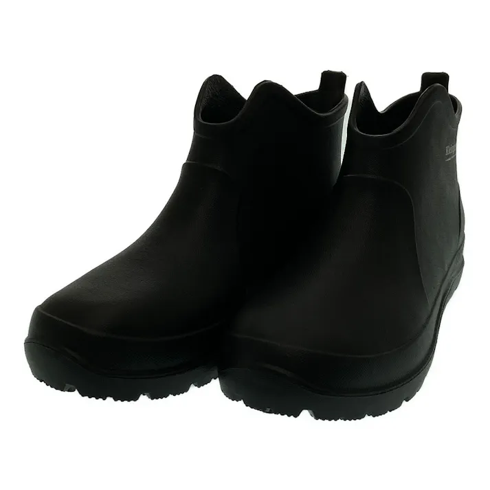 軽量ガーデンブーツショート LL ブラック LB-405BK