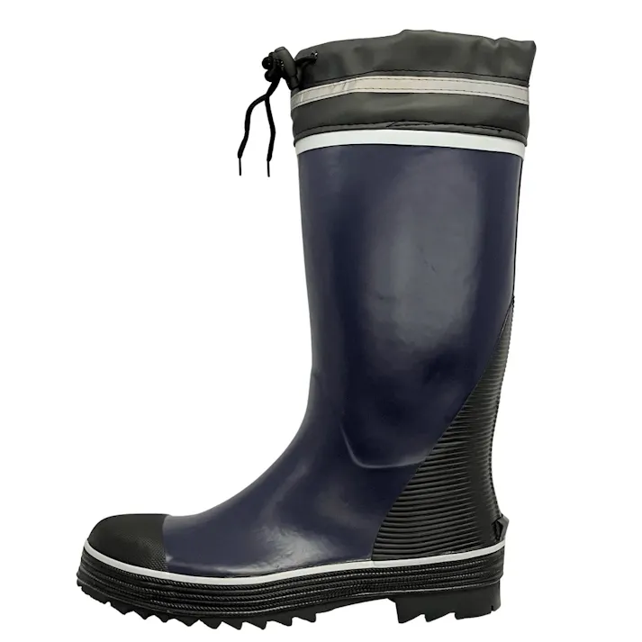 安全長靴ロング ネイビー LL HG-2705C