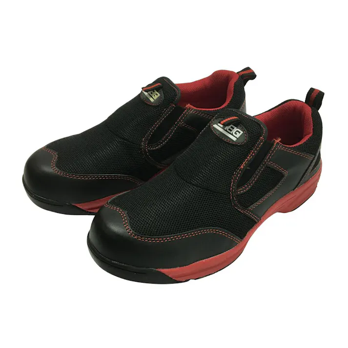 セーフティースニーカー スリッポン ブラック 26.0cm