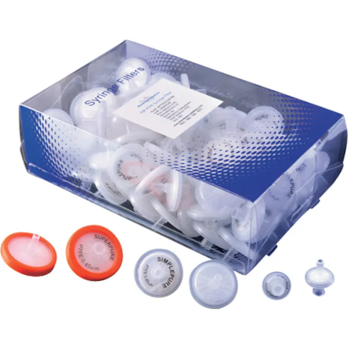 【CAINZ-DASH】大阪ケミカル MSシリンジフィルター PTFE(疎水性)(100個入) サイズ25mm PTFE025500【別送品】