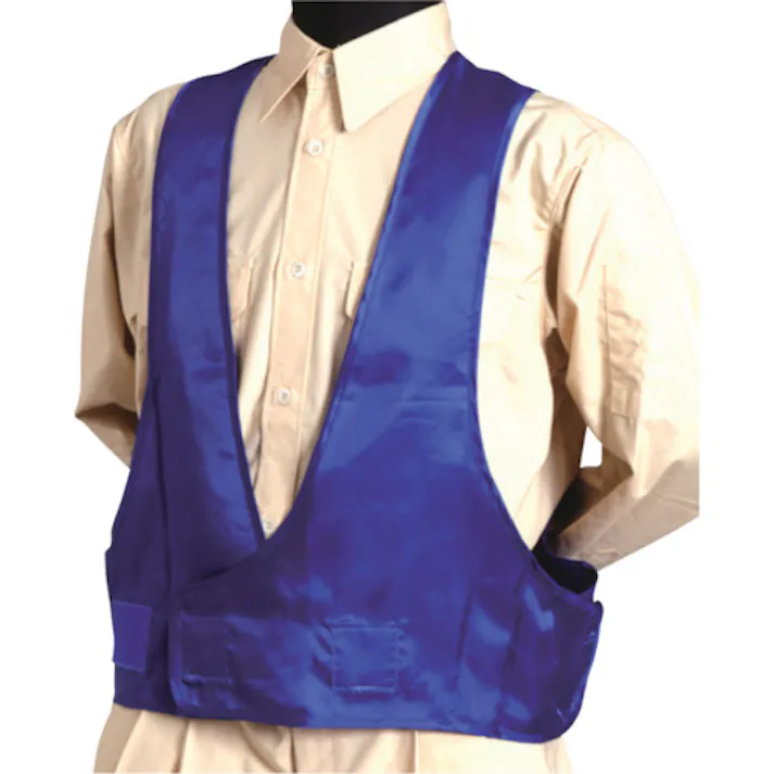 【CAINZ-DASH】つくし工房 カラーベスト ブルー TY-51B【別送品】