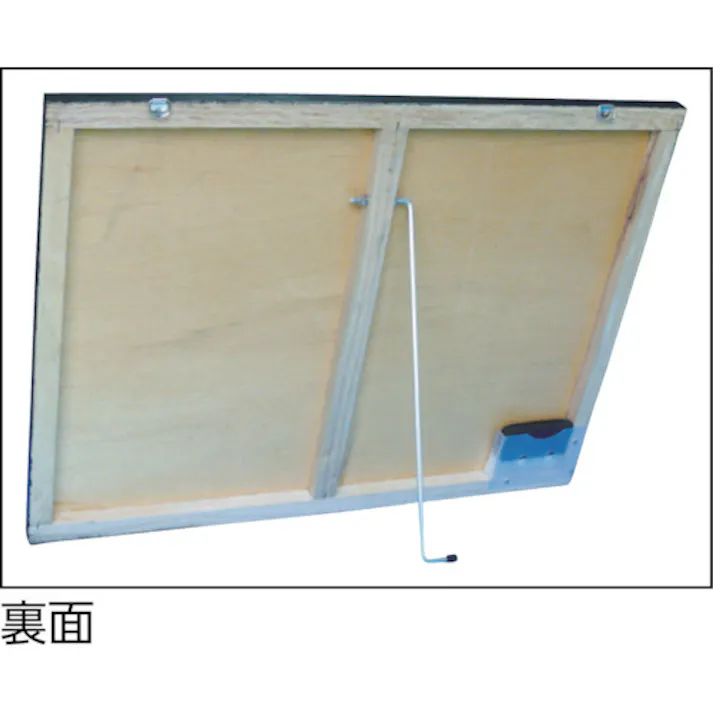 【CAINZ-DASH】つくし工房 木製工事撮影用黒板 (工事件名・工事場所・施工者欄付 年月日無し) 142-K【別送品】