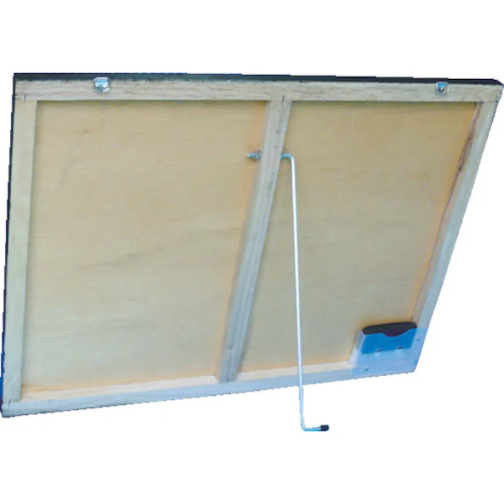 【CAINZ-DASH】つくし工房 木製工事撮影用黒板 (工事件名・工事場所・施工者欄付 年月日無し) 142-K【別送品】