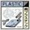 【CAINZ-DASH】つくし工房 産廃標識ステッカー「廃プラスチック」 SH-120C【別送品】