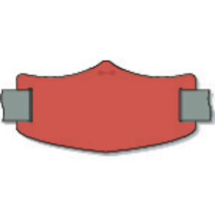 【CAINZ-DASH】つくし工房 e腕章 赤無地 ロングゴムバンド付 WE-104L【別送品】