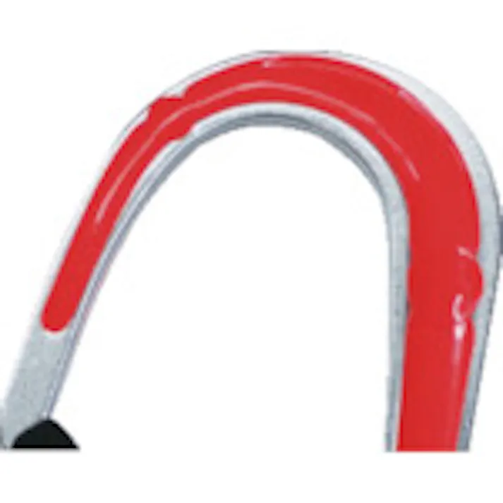 【CAINZ-DASH】つくし工房 墜落制止用器具フック用蛍光ステッカー Uネオン 蛍光レッド 891-UR【別送品】