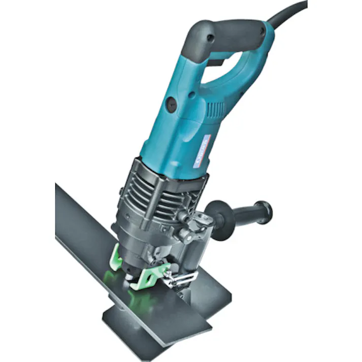 【CAINZ-DASH】オグラ 電動油圧式パンチャー N serise(複動式) 二重絶縁 穴あけ最大能力:ステンレスt4×Φ20、t5×Φ14/鉄t6×Φ18 HPC-N186W【別送品】