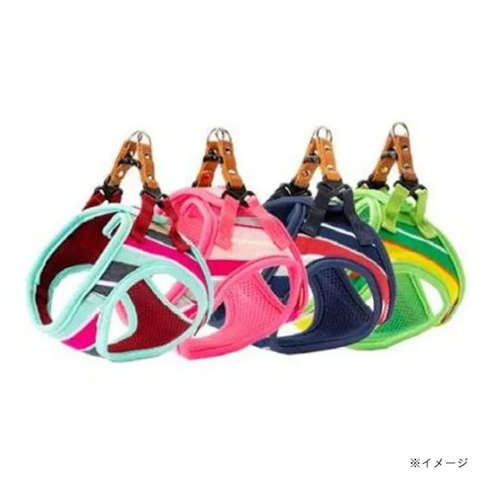 パステルボーダーソフトハーネスSMネイビー