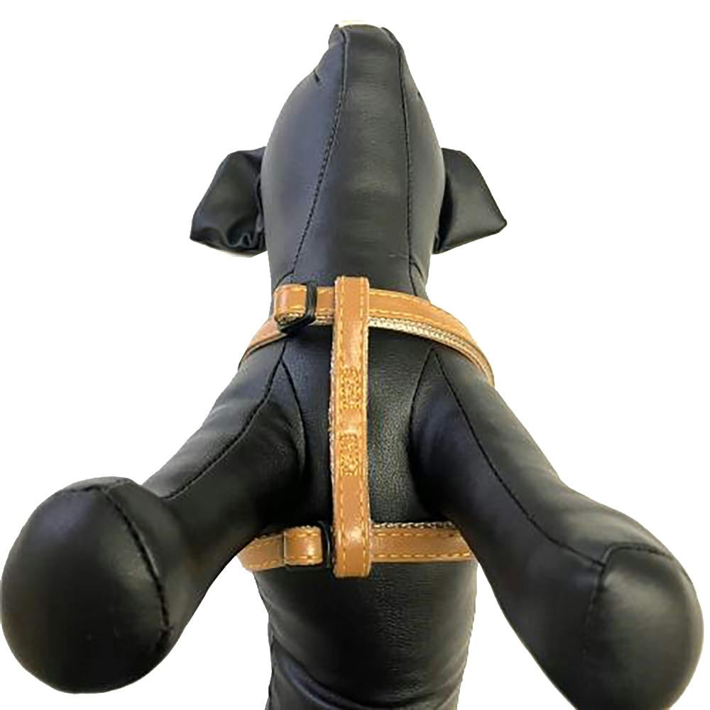 フェイクレザー ケイベンハーネス Sキャメル | ペット用品（犬） 通販