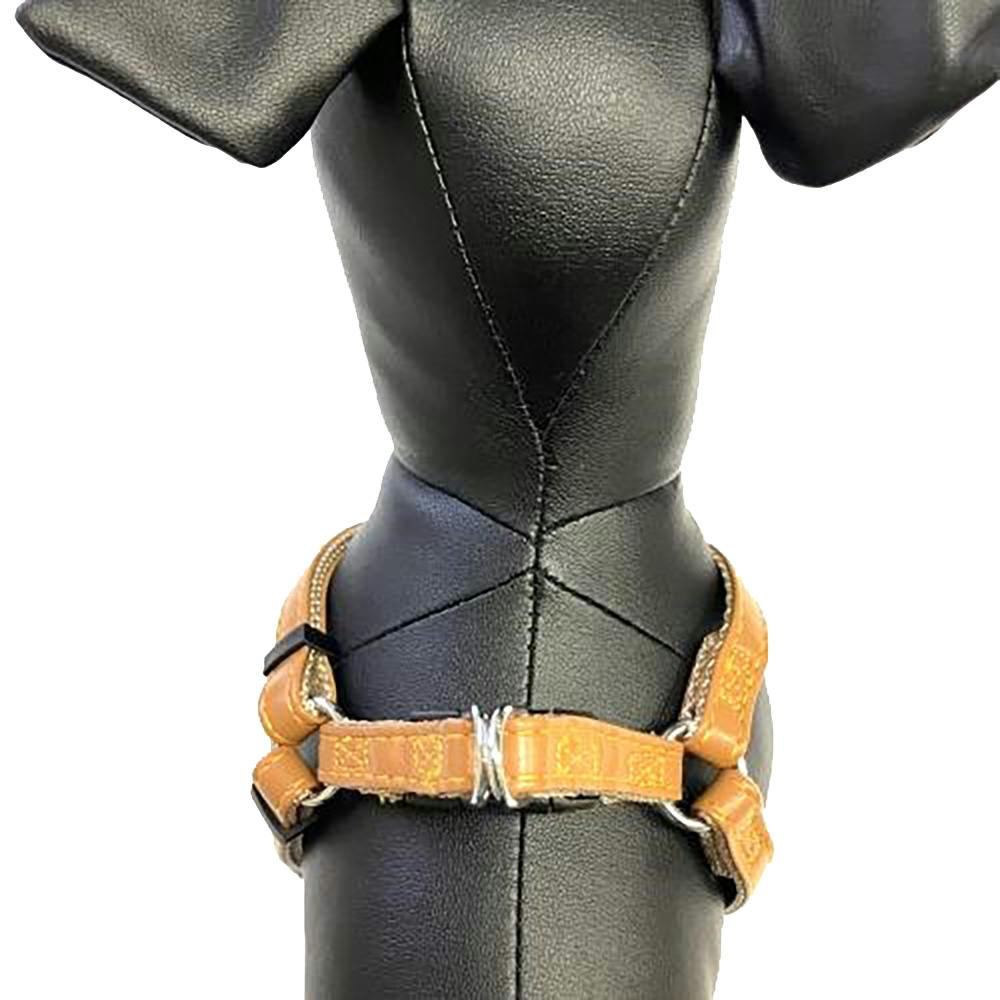 フェイクレザー ケイベンハーネス Sキャメル | ペット用品（犬） 通販