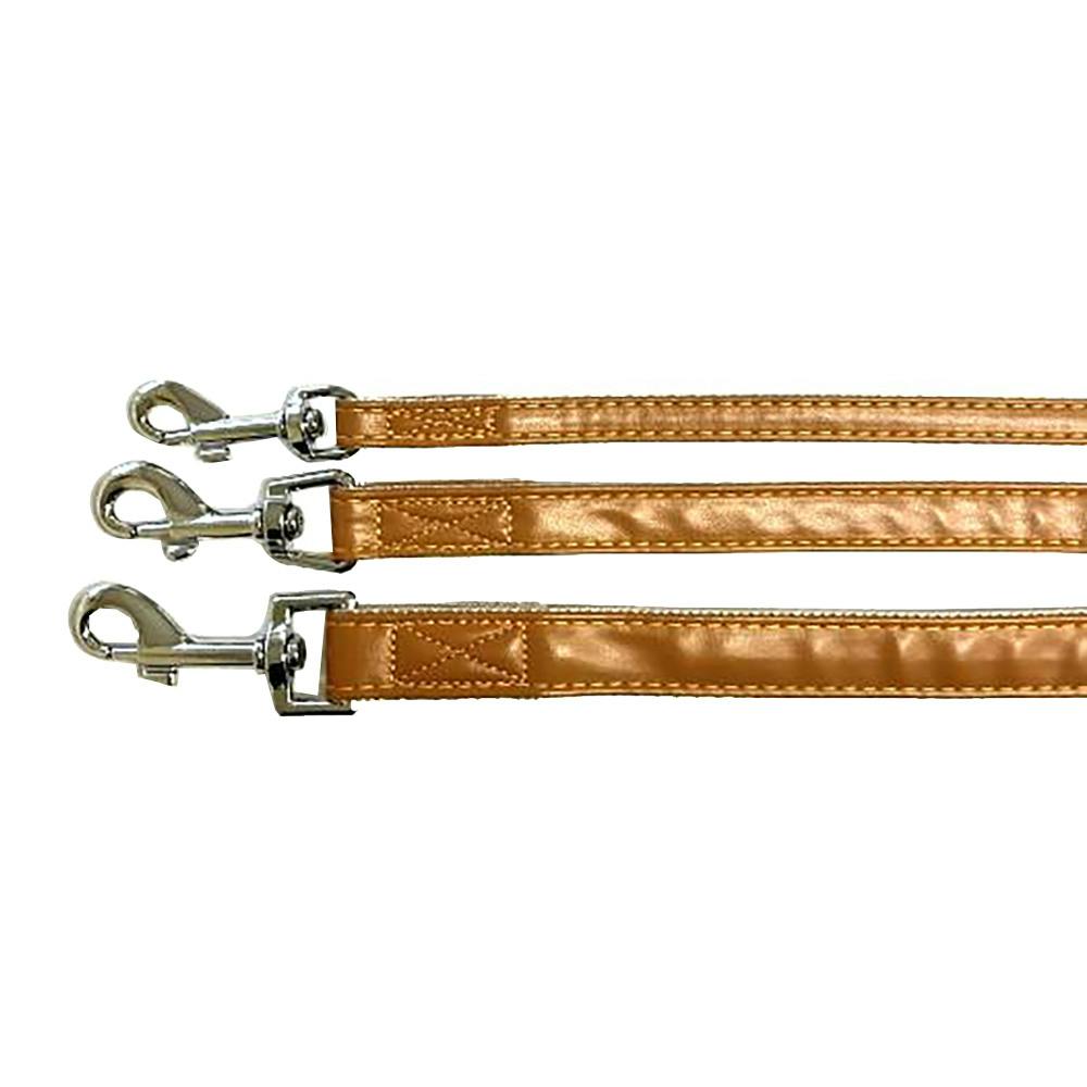 フェイクレザー リード S キャメル | ペット用品（犬） 通販