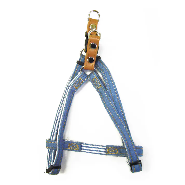 デニムストライプKハーネス SS ライトブルー