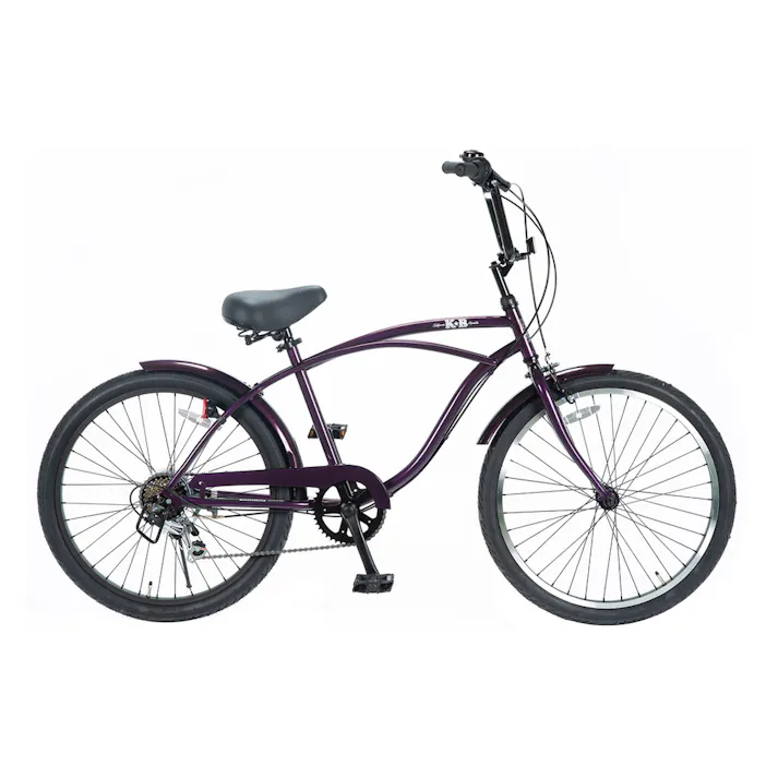【自転車】エムプランニング KB24 6speed 外装6段 D.パープル