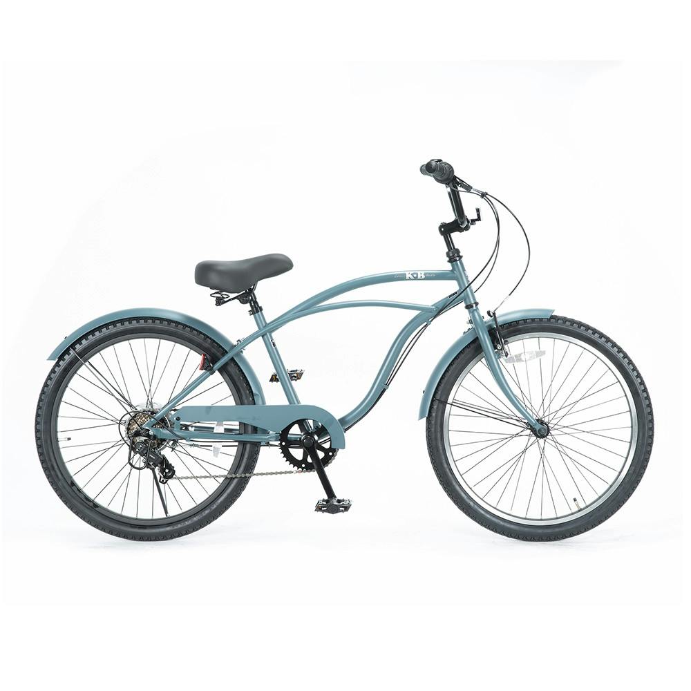 Coastline ビーチクルーザー ライトブルー 自転車】26年モデル ビーチクルーザー KB 24 6B 24インチ 外装6段