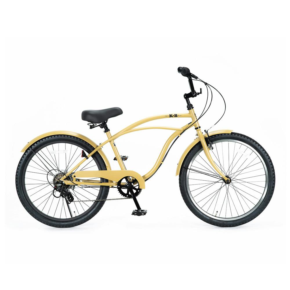 自転車】26年モデル ビーチクルーザー KB 24 6B 24インチ 外装6段