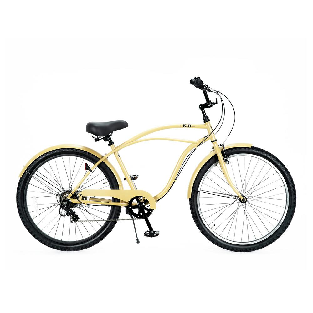 自転車】26年モデル ビーチクルーザー KB 26 6B 26インチ 外装6段