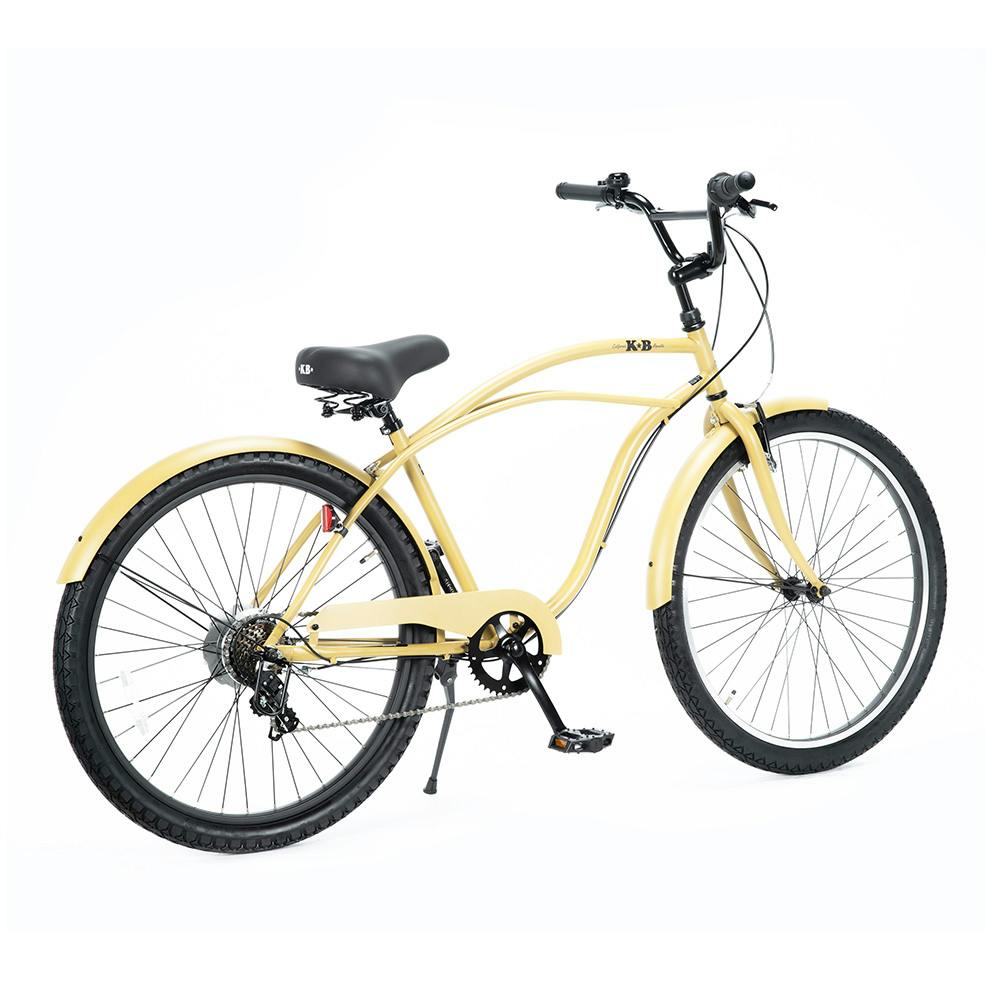 自転車】26年モデル ビーチクルーザー KB 26 6B 26インチ 外装6段