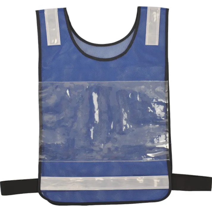 【CAINZ-DASH】スリーライク メッシュゼッケンベスト ブルー A-0019-B【別送品】