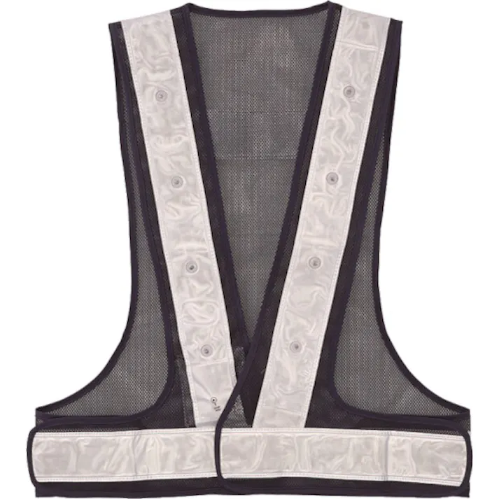 【CAINZ-DASH】スリーライク LEDパトベスト LED赤 ネイビー×白反射 A-0607-LER【別送品】