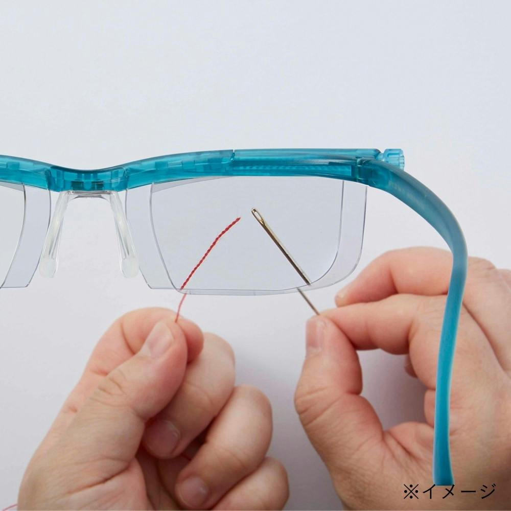 アドレンズ ユーズーム プレシジョン 度数調整眼鏡 シアン | 眼鏡