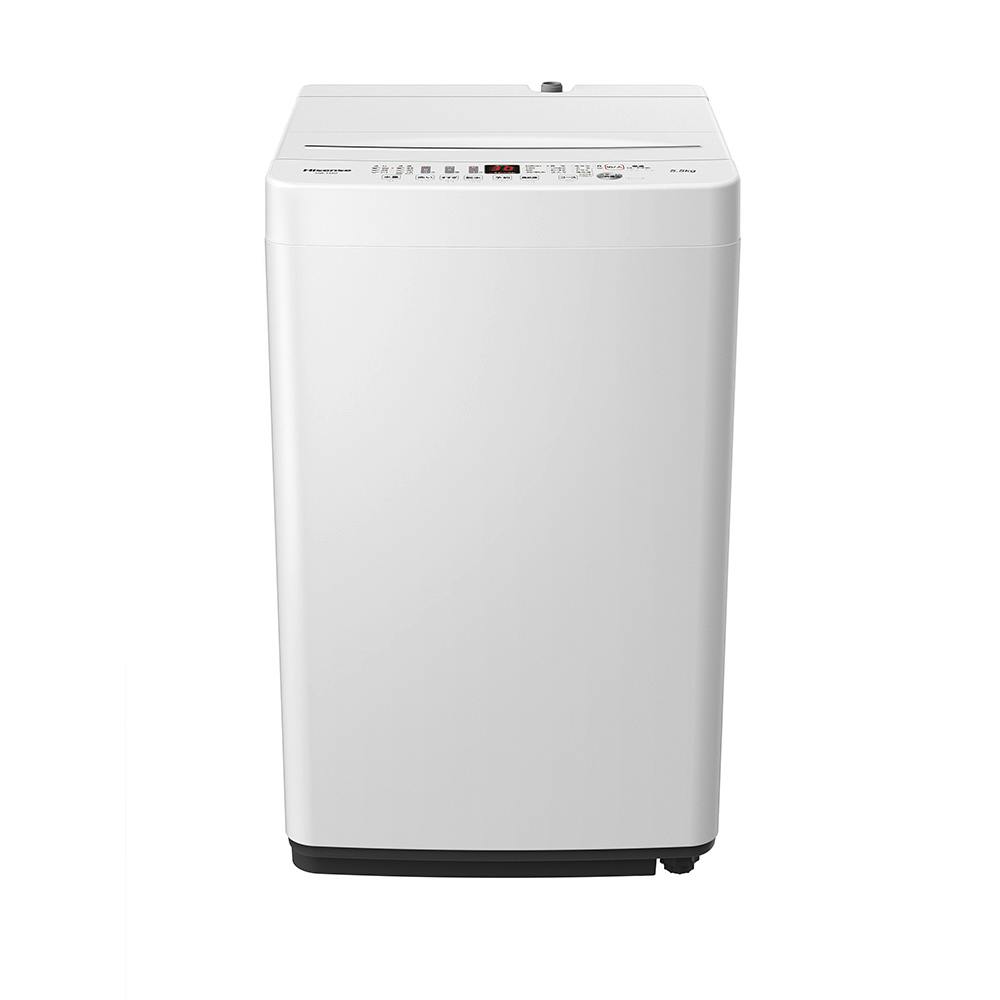 ハイセンス 5.5kg 全自動洗濯機 ホワイト HW-T55D【別送品】 | 生活家電 | ホームセンター通販【カインズ】
