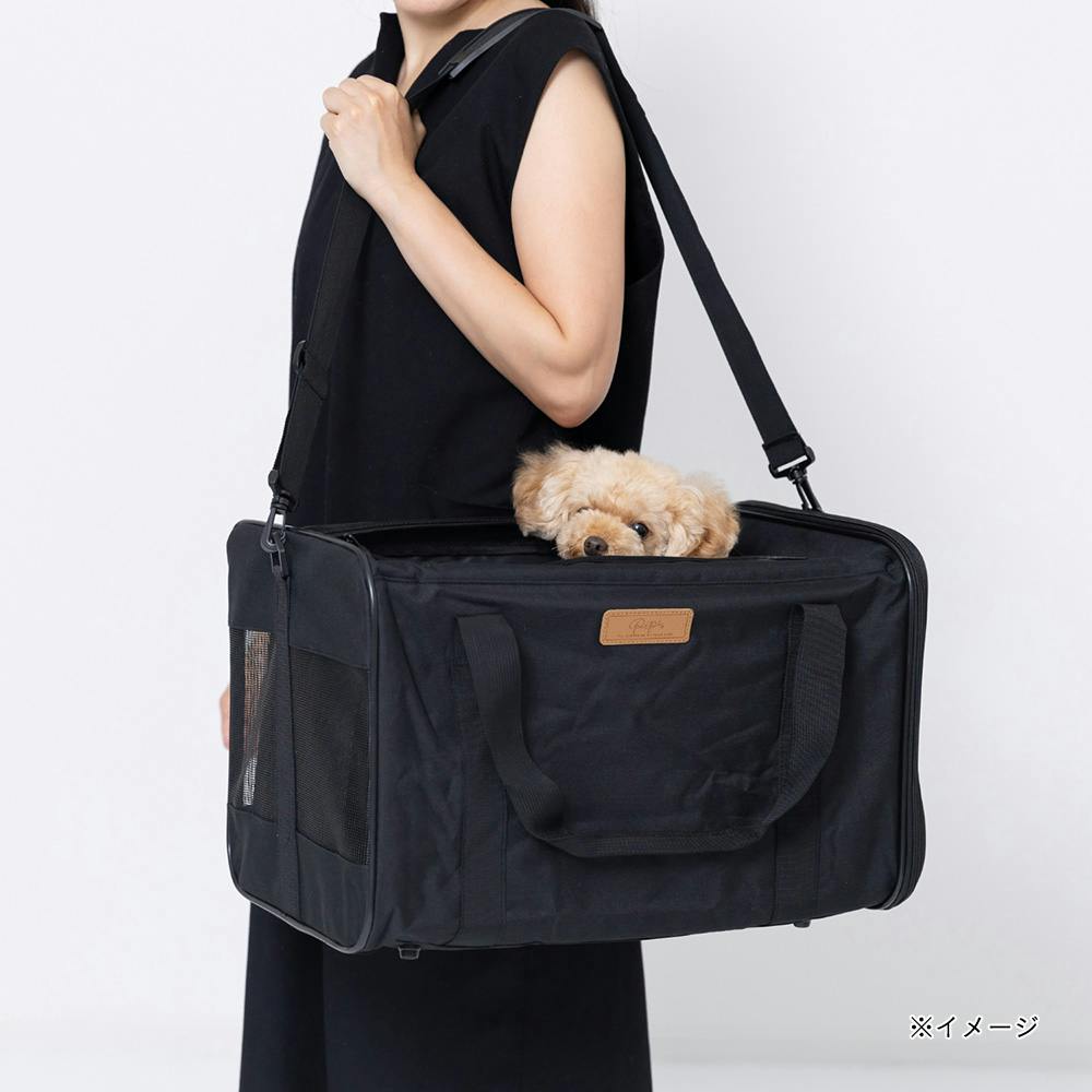pipiタンクキャリーM ブラック | ペット用品（犬） 通販