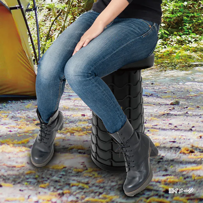 アクセル コンパクトスツール 折りたたみ式椅子 AXL-674