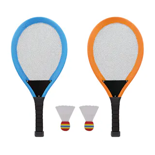 アクセル 夜でも楽しい きらきら 光るバドミントン