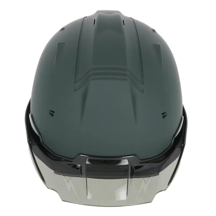 ヘルメット Lグリーン/スモーク マット BSS19V