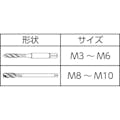 【CAINZ-DASH】弥満和製作所 Ｉシリーズ　スパイラルタップ　ＩＳＰ　Ｍ４Ｘ０．７ ISP-M4X0.7-BP【別送品】