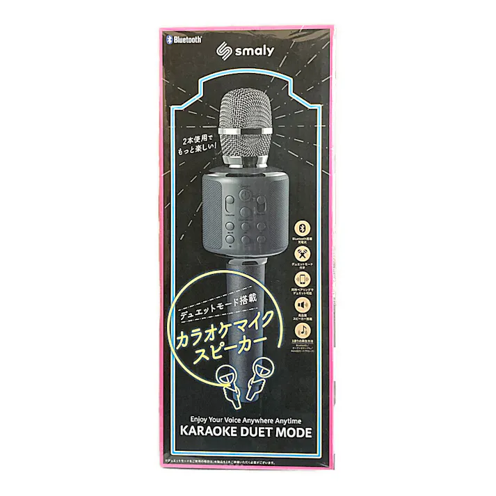 スマリー Bluetoothカラオケマイクスピーカー SM-KM21