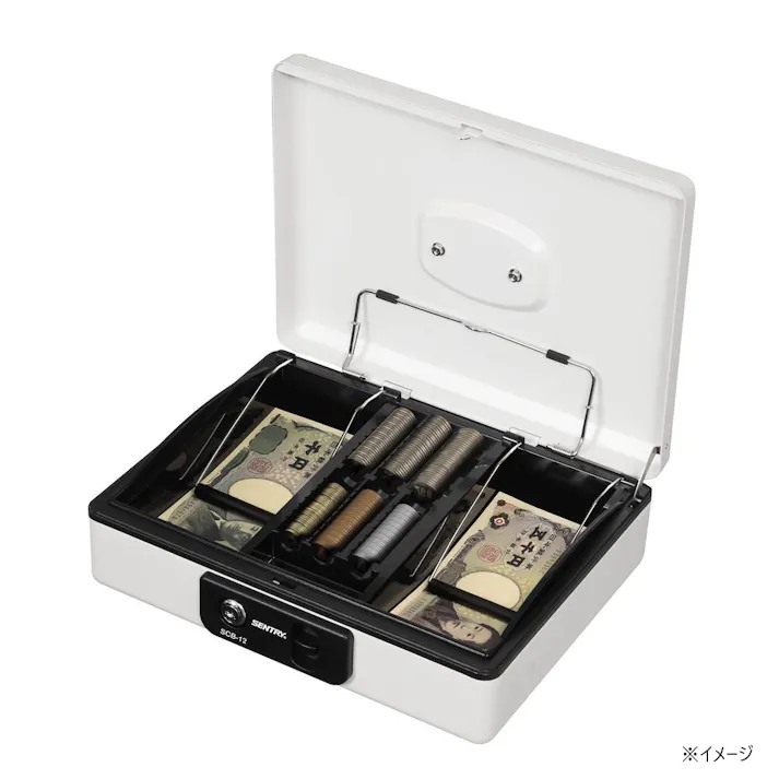 セントリー 手提げ金庫 キャッシュボックス SCBシリーズ SCB12